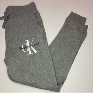 Calvin Klein gray joggers/sweatpants size medium
